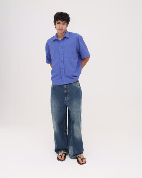SS Shirt - Cobalt Blue