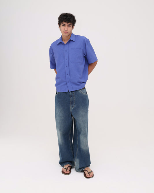 SS Shirt - Cobalt Blue