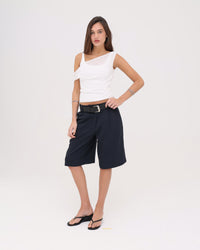 Bermuda Short - Ink Pinstripe