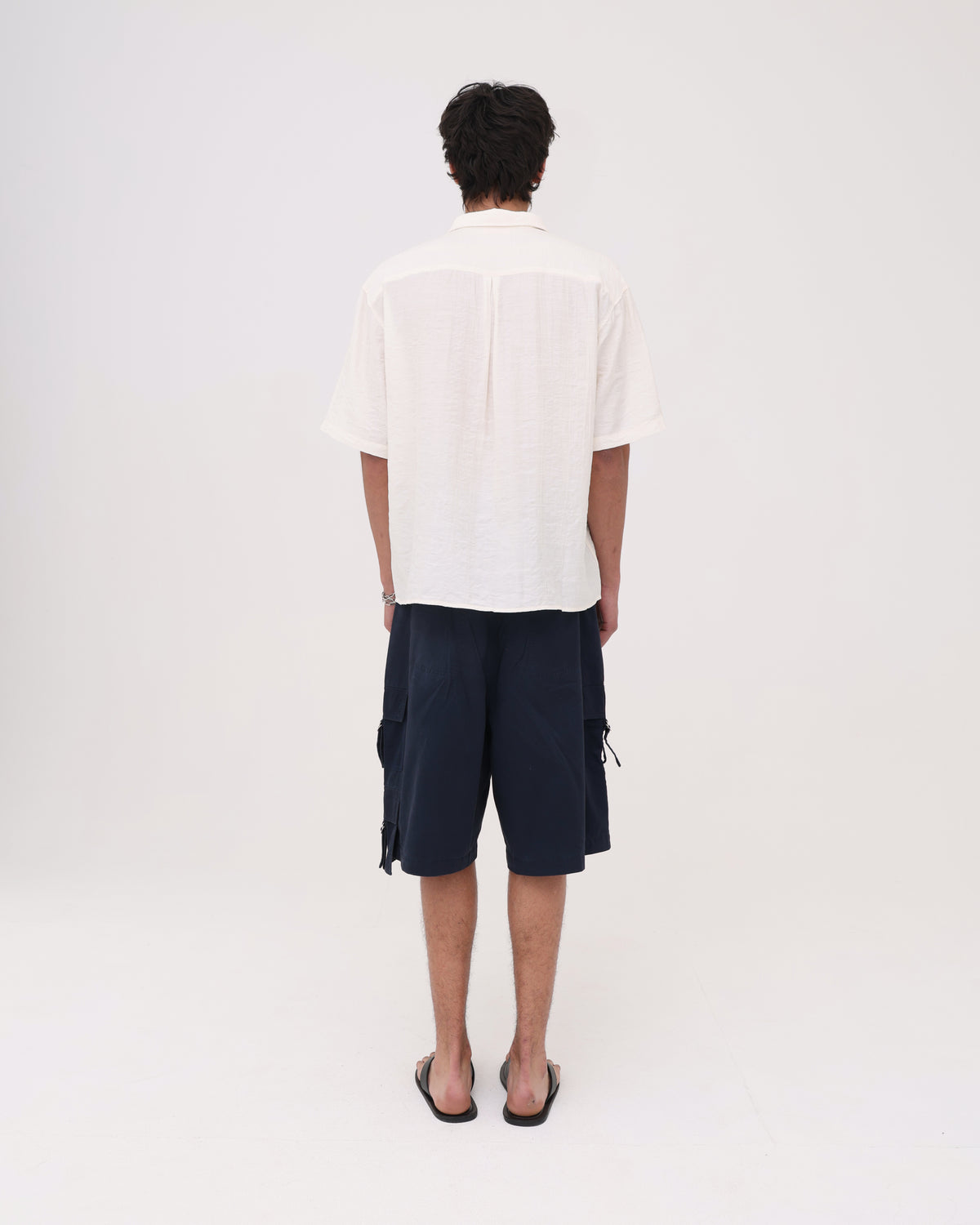 Cargo Short - Washed Navy