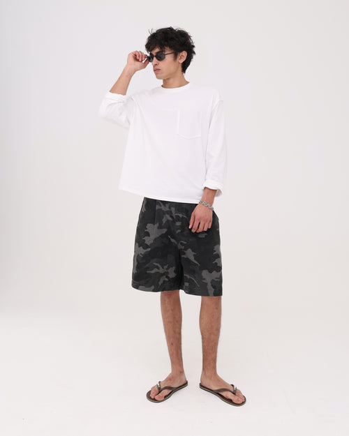 Drill Short - Black Camo