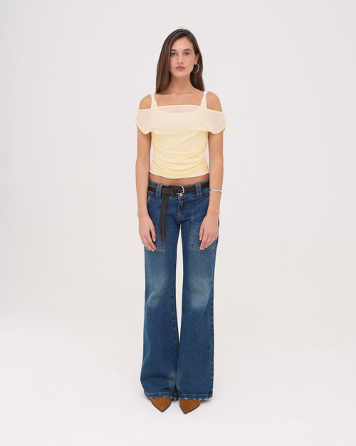LAYERED TANK - BUTTER