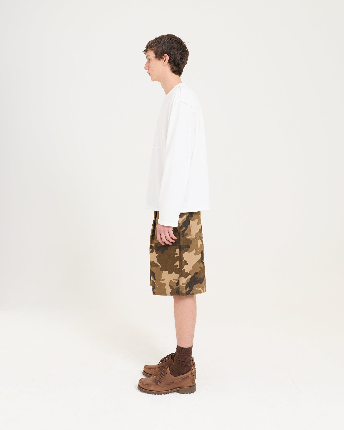 Drill Short - Brown Camo