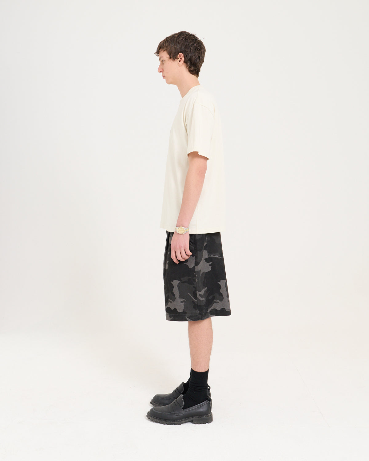 Drill Short - Black Camo