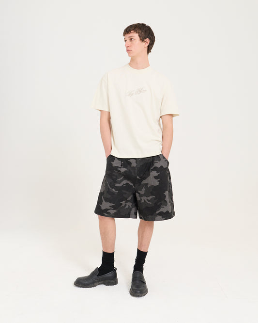 Drill Short - Black Camo