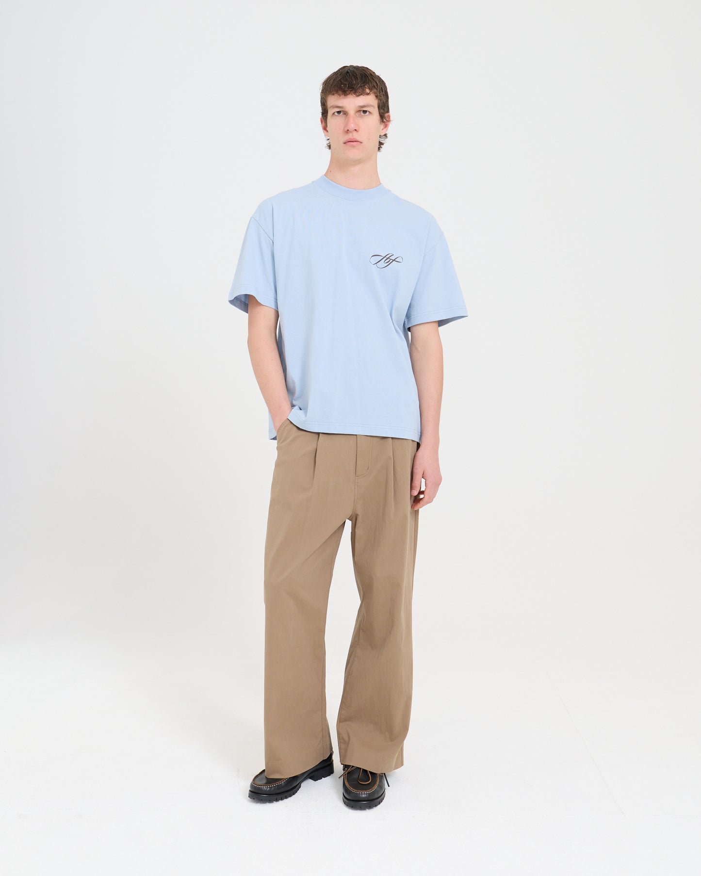 Cotton Tee - Sky Blue