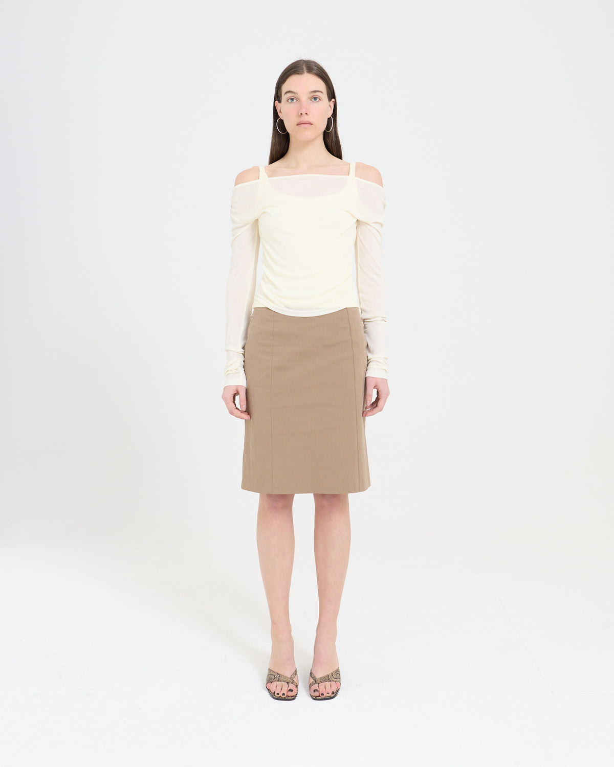 LS LAYERED TANK - CREAM