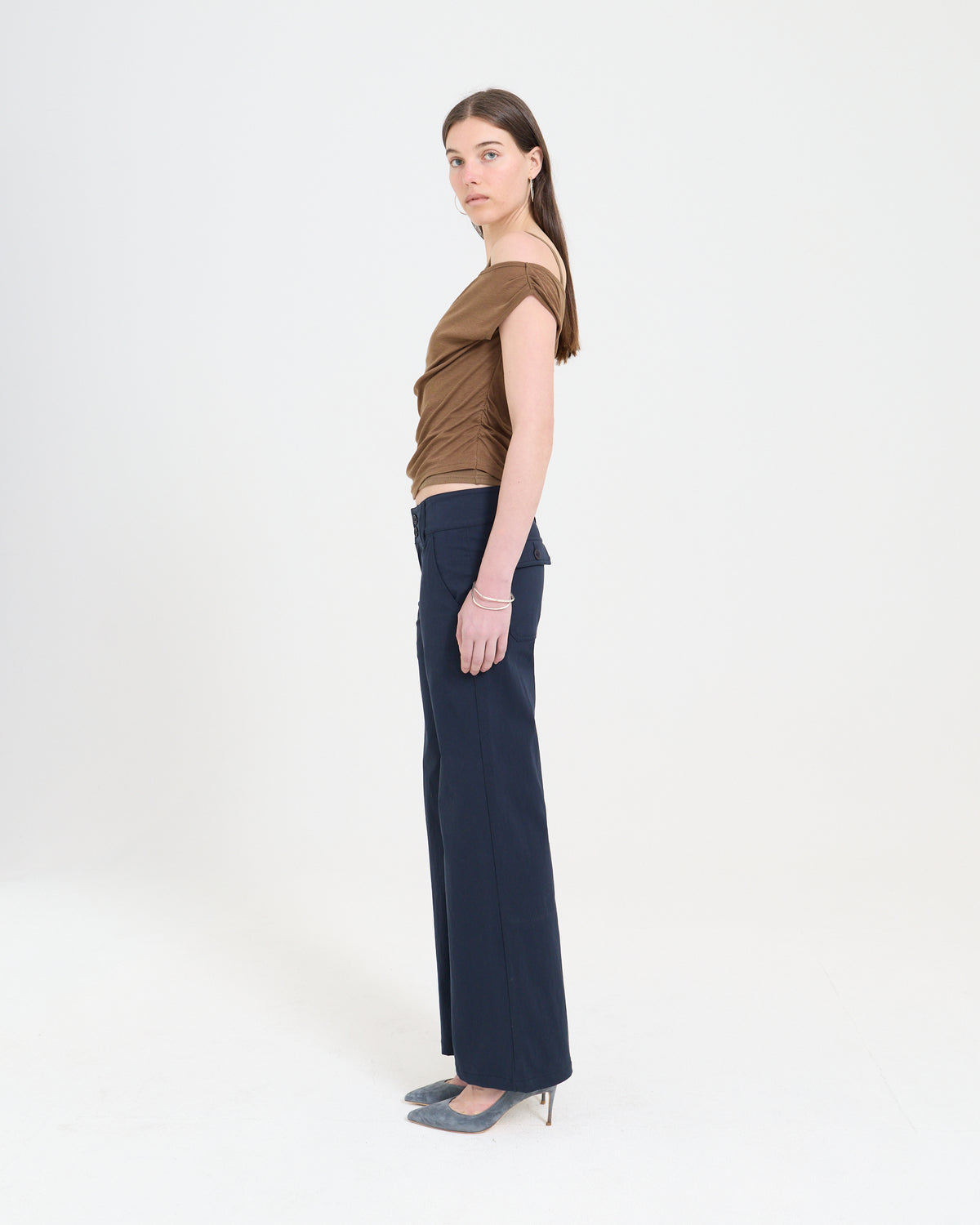 LAYERED TANK - CARAMEL