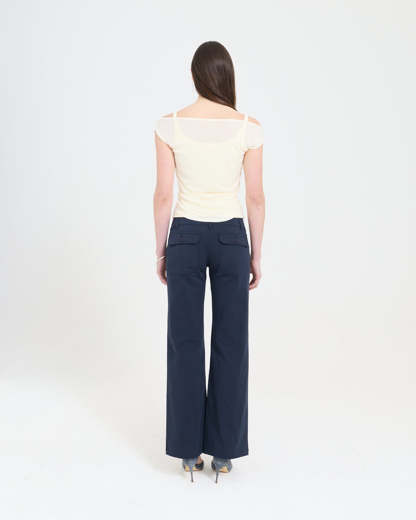 LAYERED TANK - CREAM