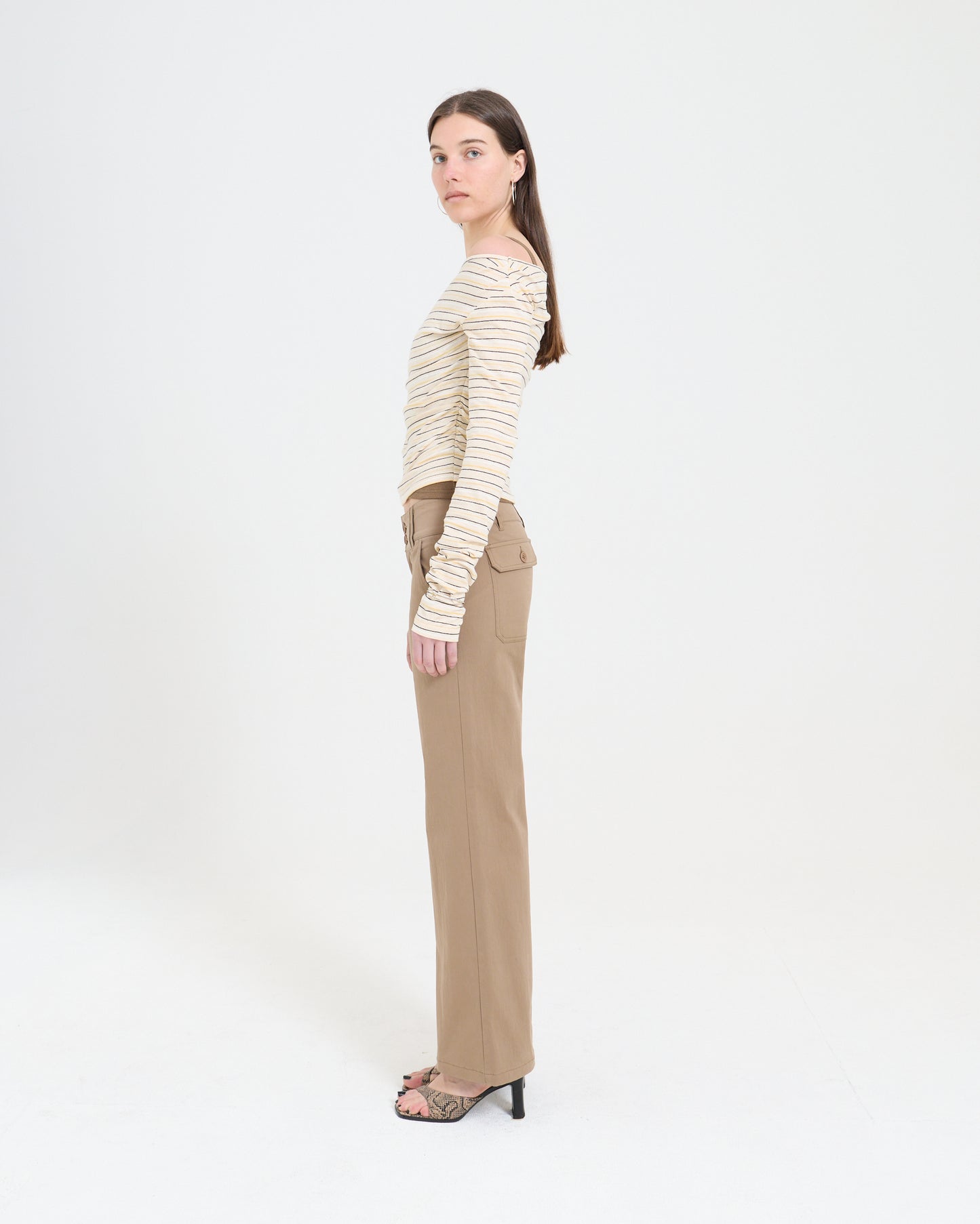 Layered LS Overlay Top - Stripe