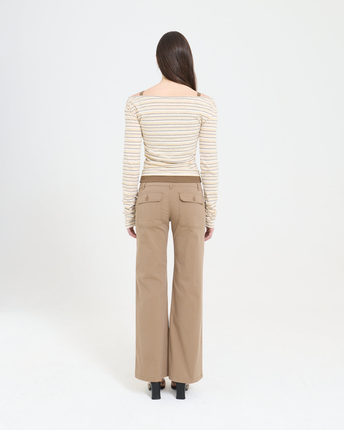 Layered LS Overlay Top - Stripe