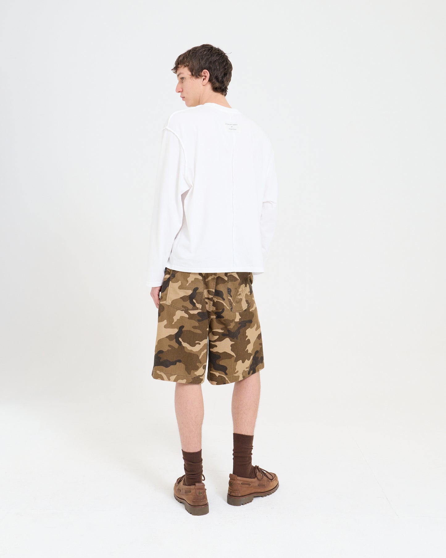 Drill Short - Brown Camo