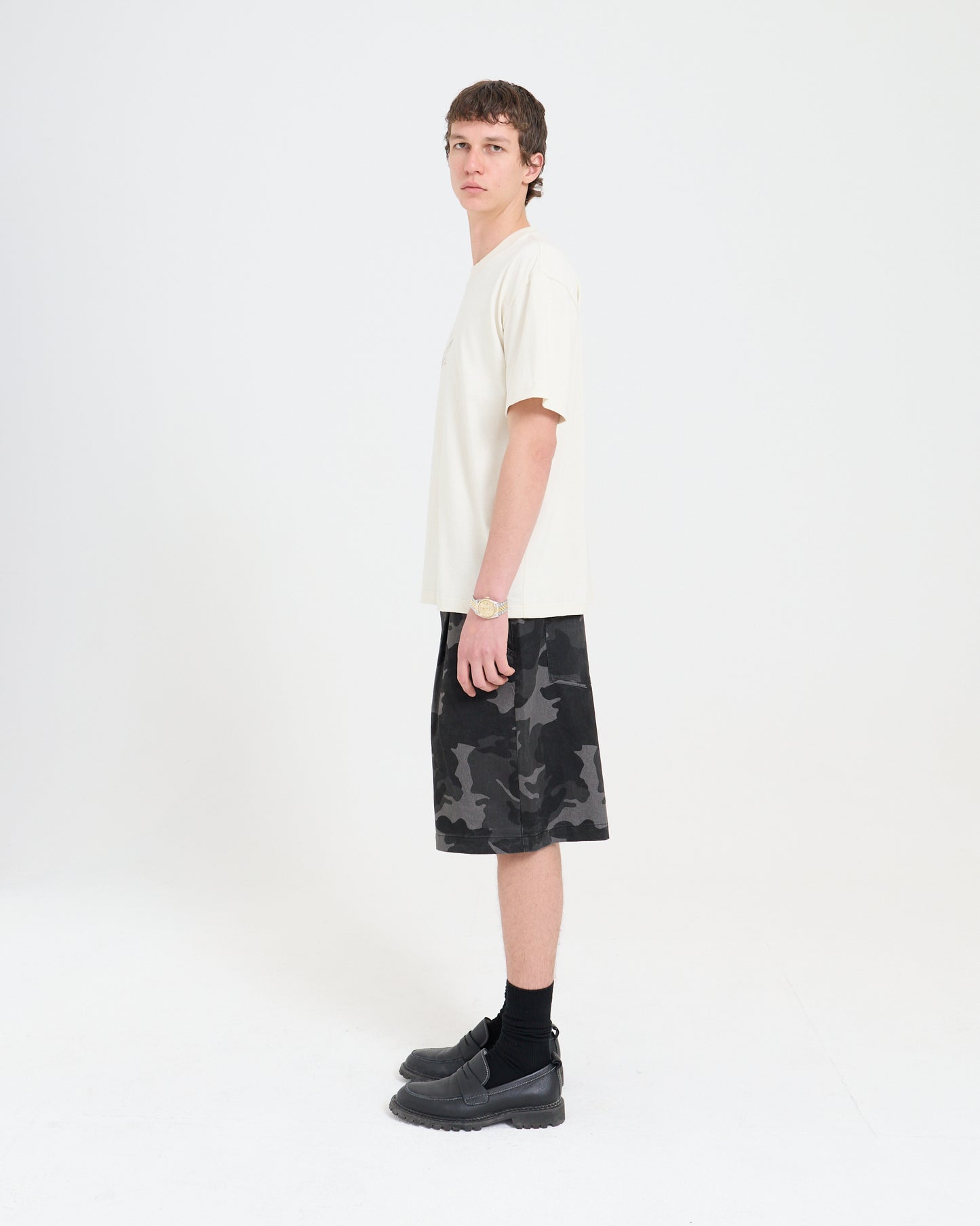 Drill Short - Black Camo