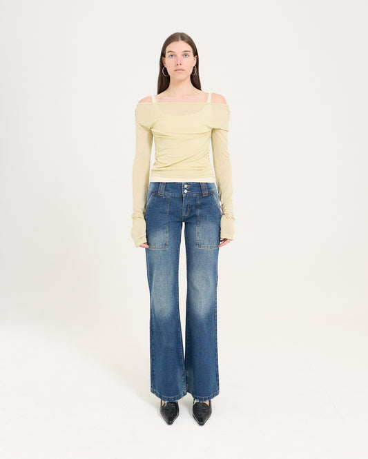 LS LAYERED TANK - CITRON