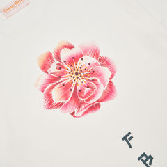 Cotton Tee - Flower Print
