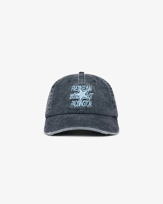 Cotton Dad Cap - Washed Navy