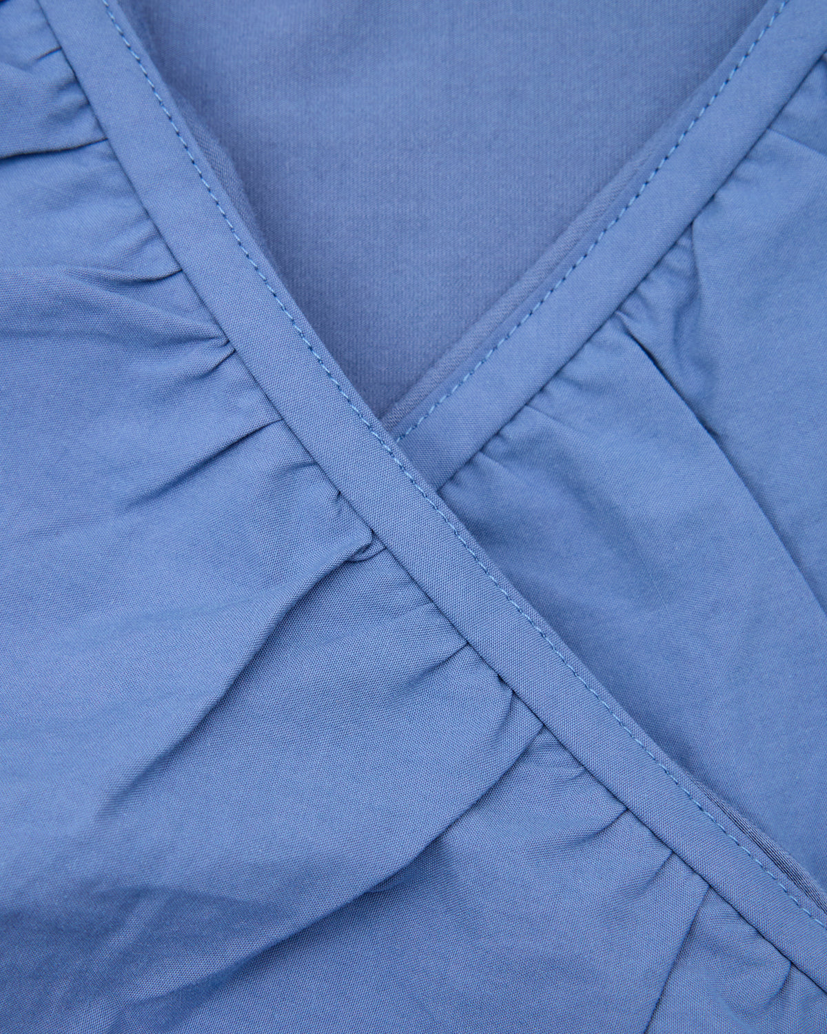 LS Frill Shirt - Midnight Blue
