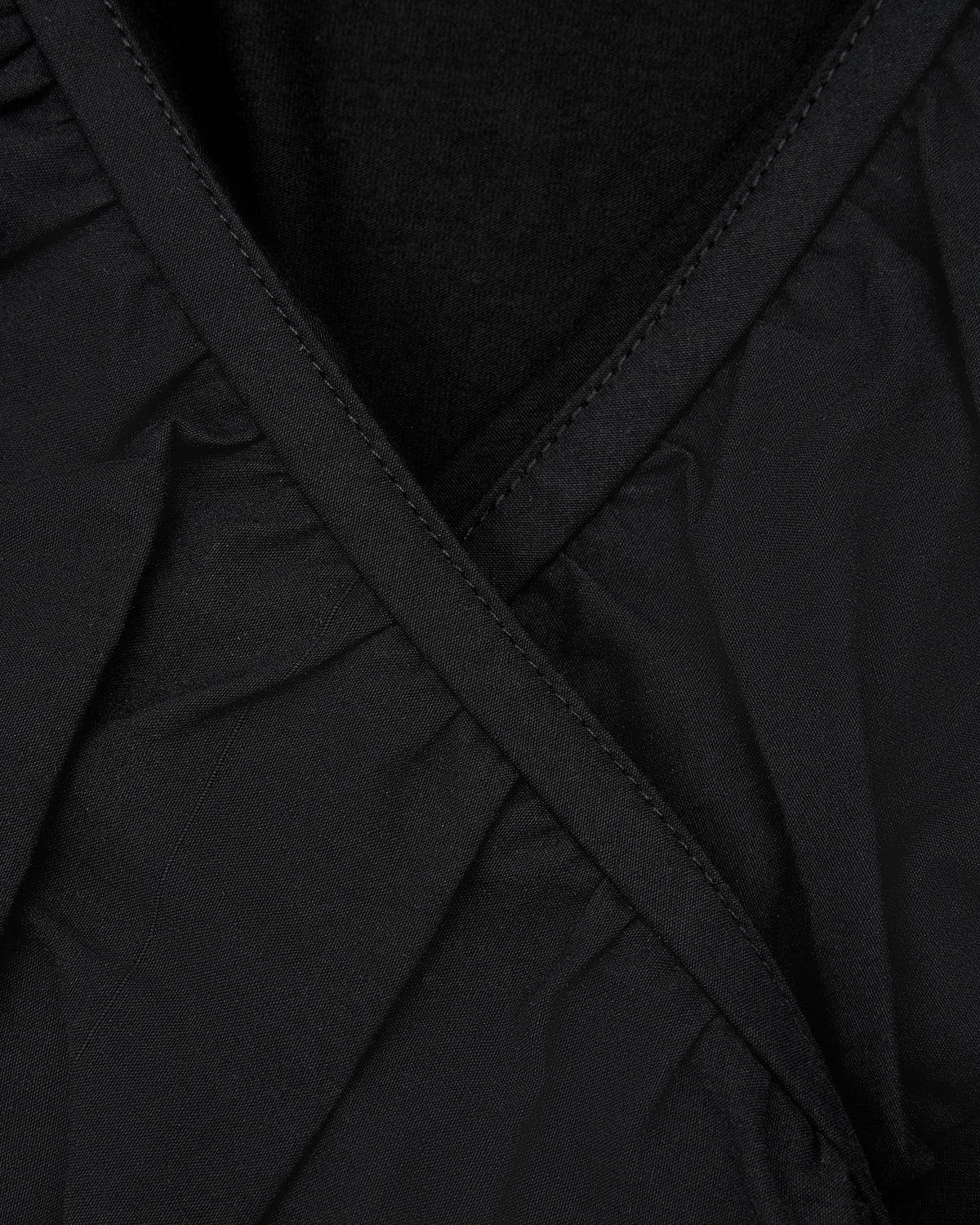 LS Frill Shirt - Black