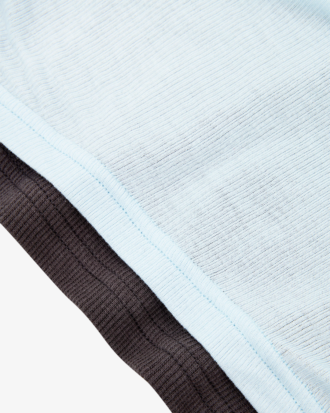LAYERED TANK - ICE BLUE / CHARCOAL
