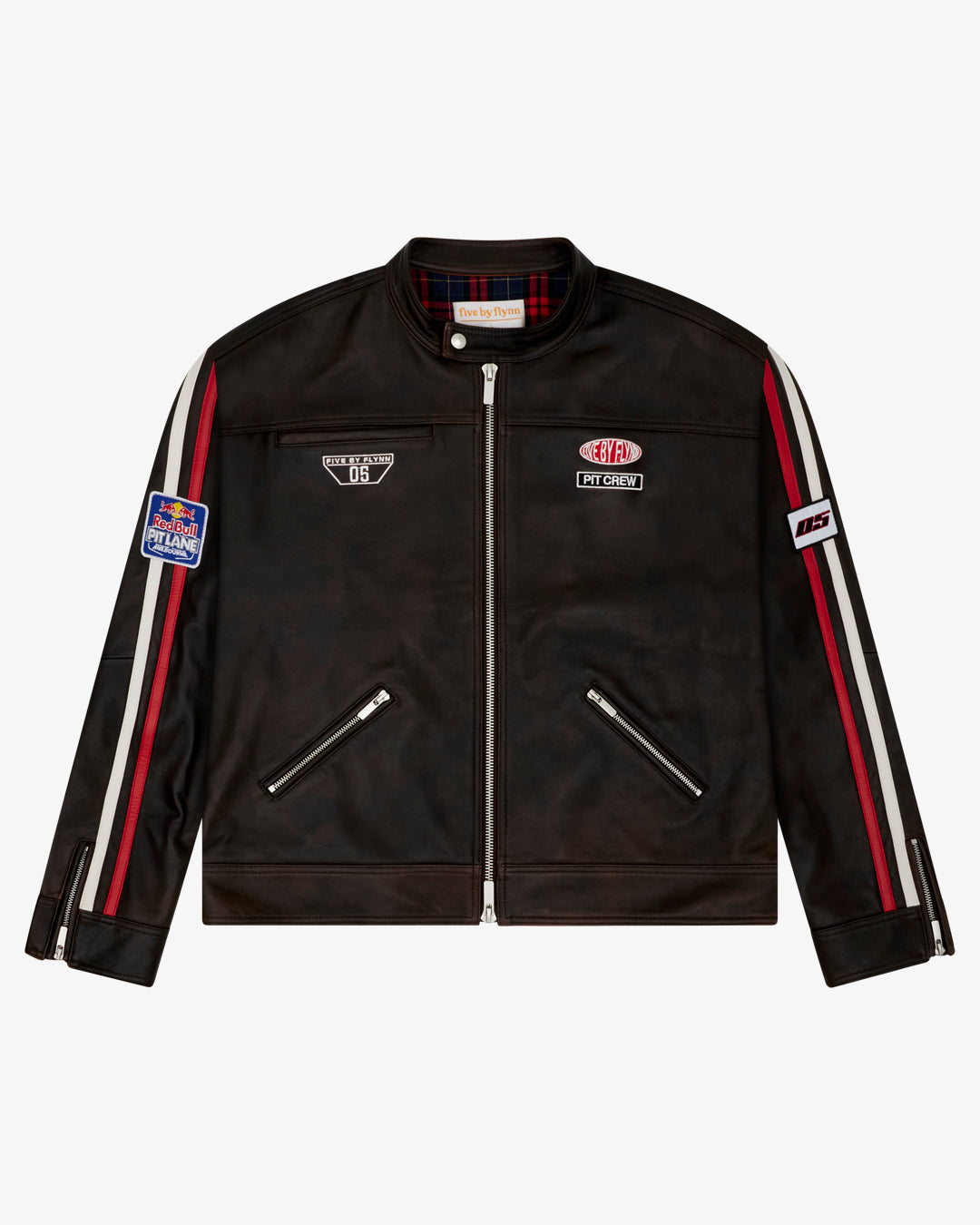 Red Bull Pit Lane / FBF Leather Racing Jacket