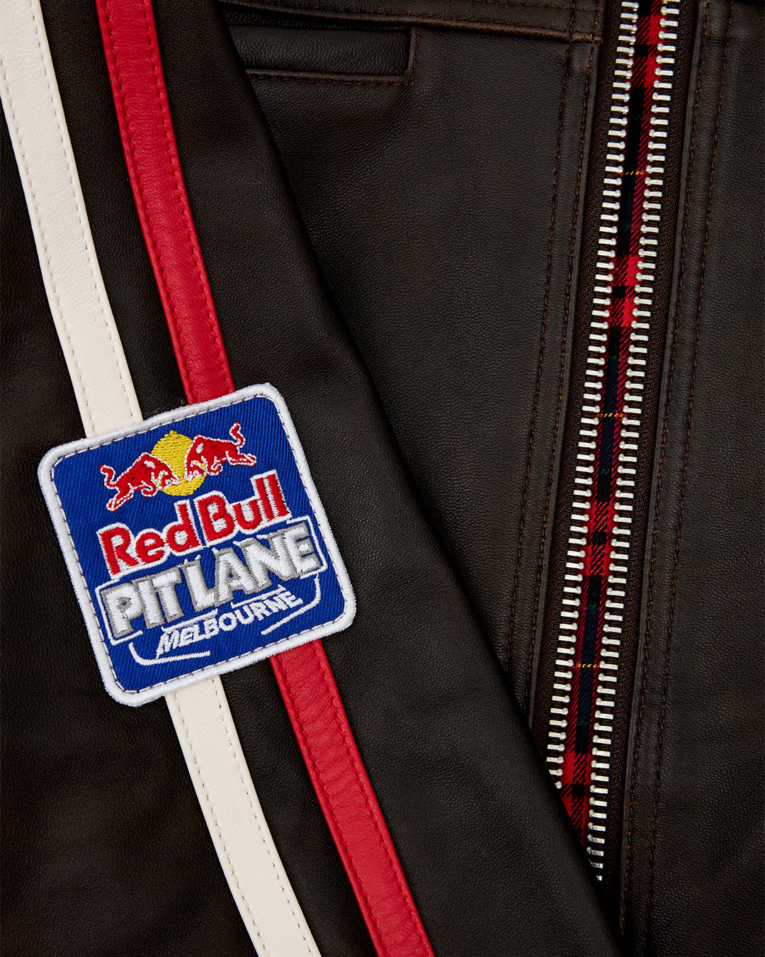 Red Bull Pit Lane / FBF Leather Racing Jacket