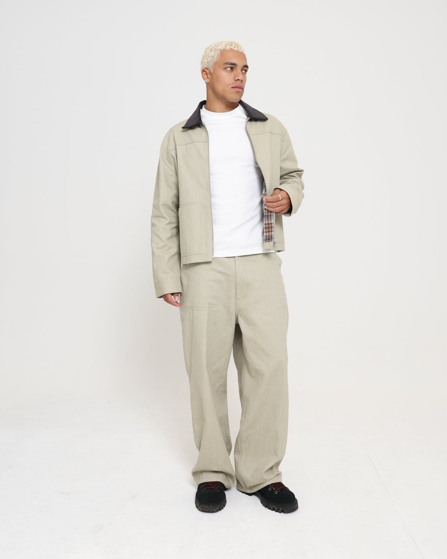 Cotton Drill Jacket - Sandstone