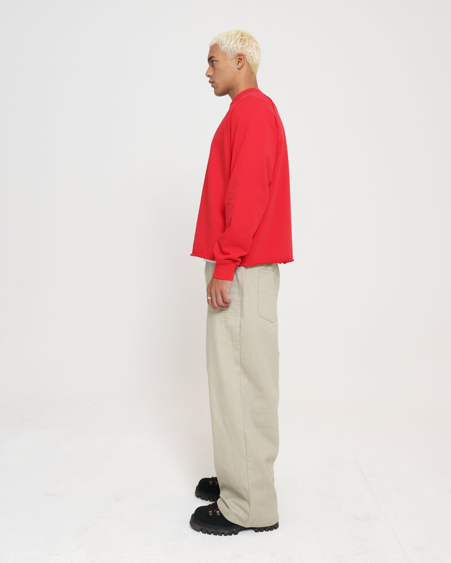 RAGLAN SWEATSHIRT - CHILLI