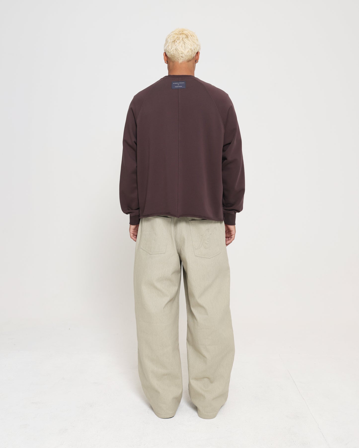RAGLAN SWEATSHIRT - CHOLOCATE