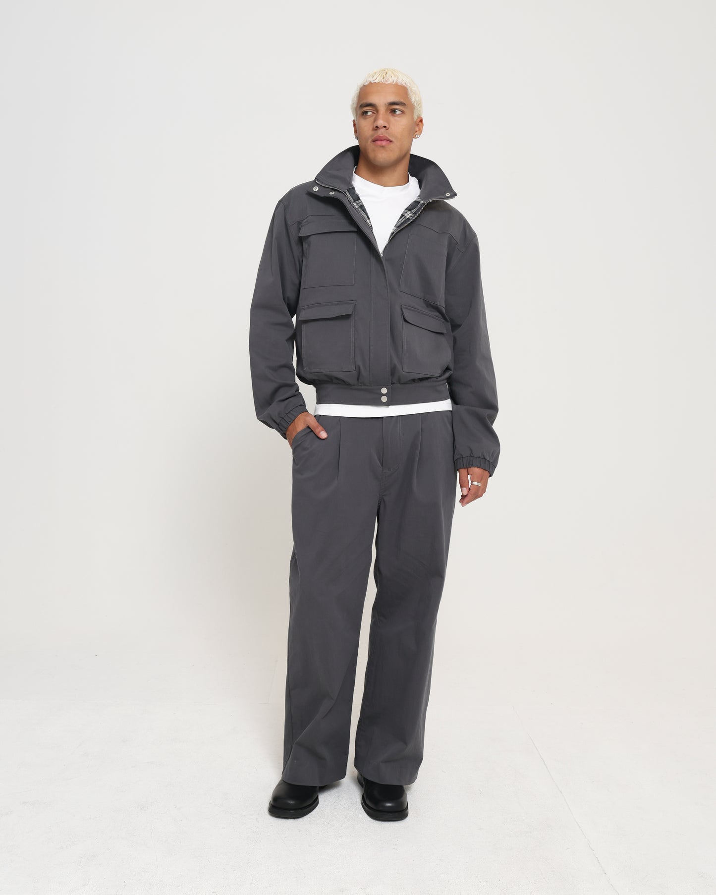 FIELD JACKET - Charcoal