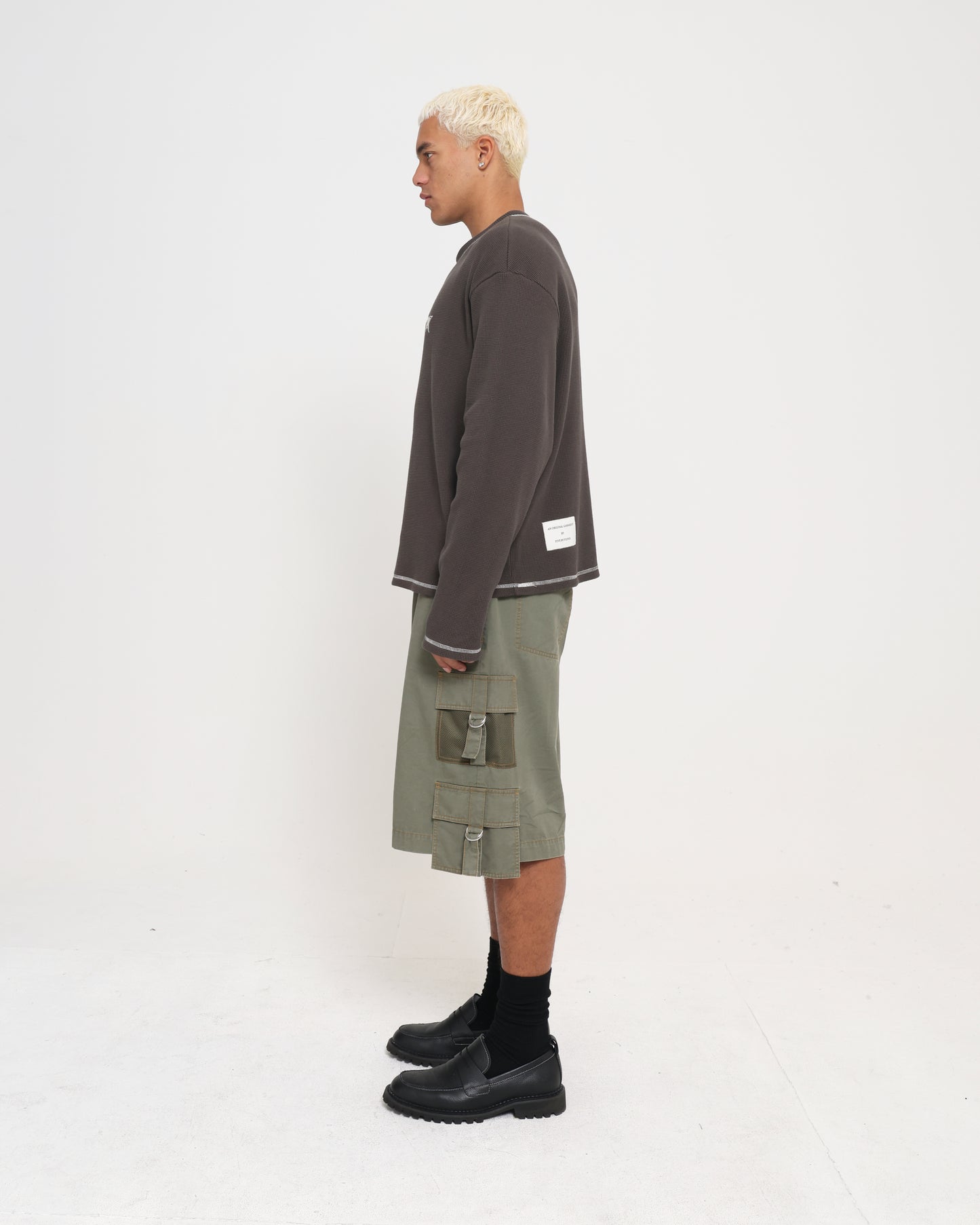 WAFFLE LS - Brown