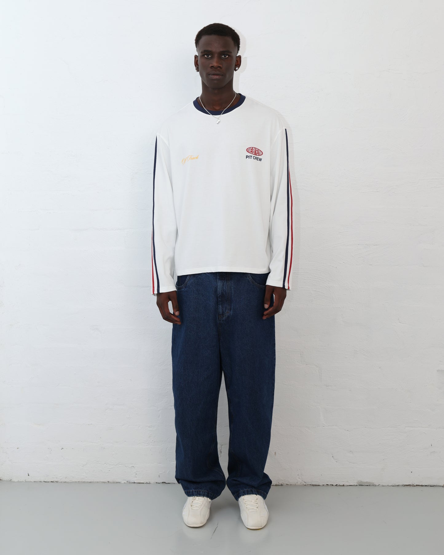 Red Bull Pit Lane / FBF LS Crop Boxy Tee