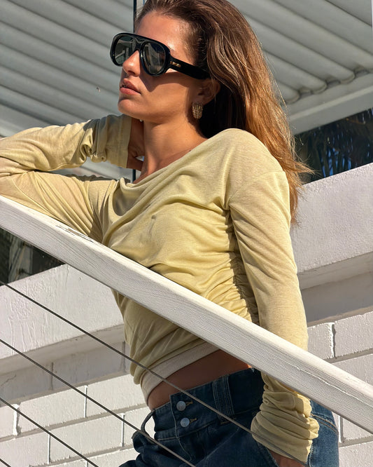 LS LAYERED TANK - CITRON
