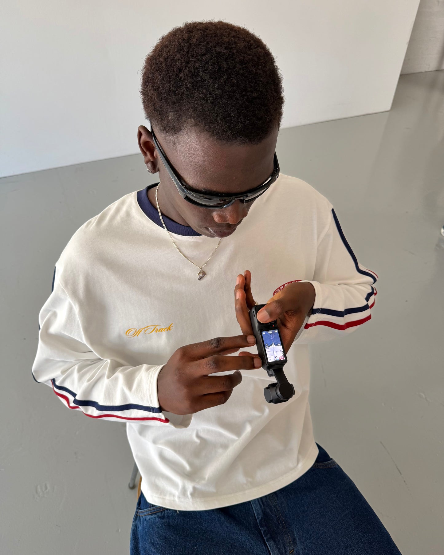 Red Bull Pit Lane / FBF LS Crop Boxy Tee