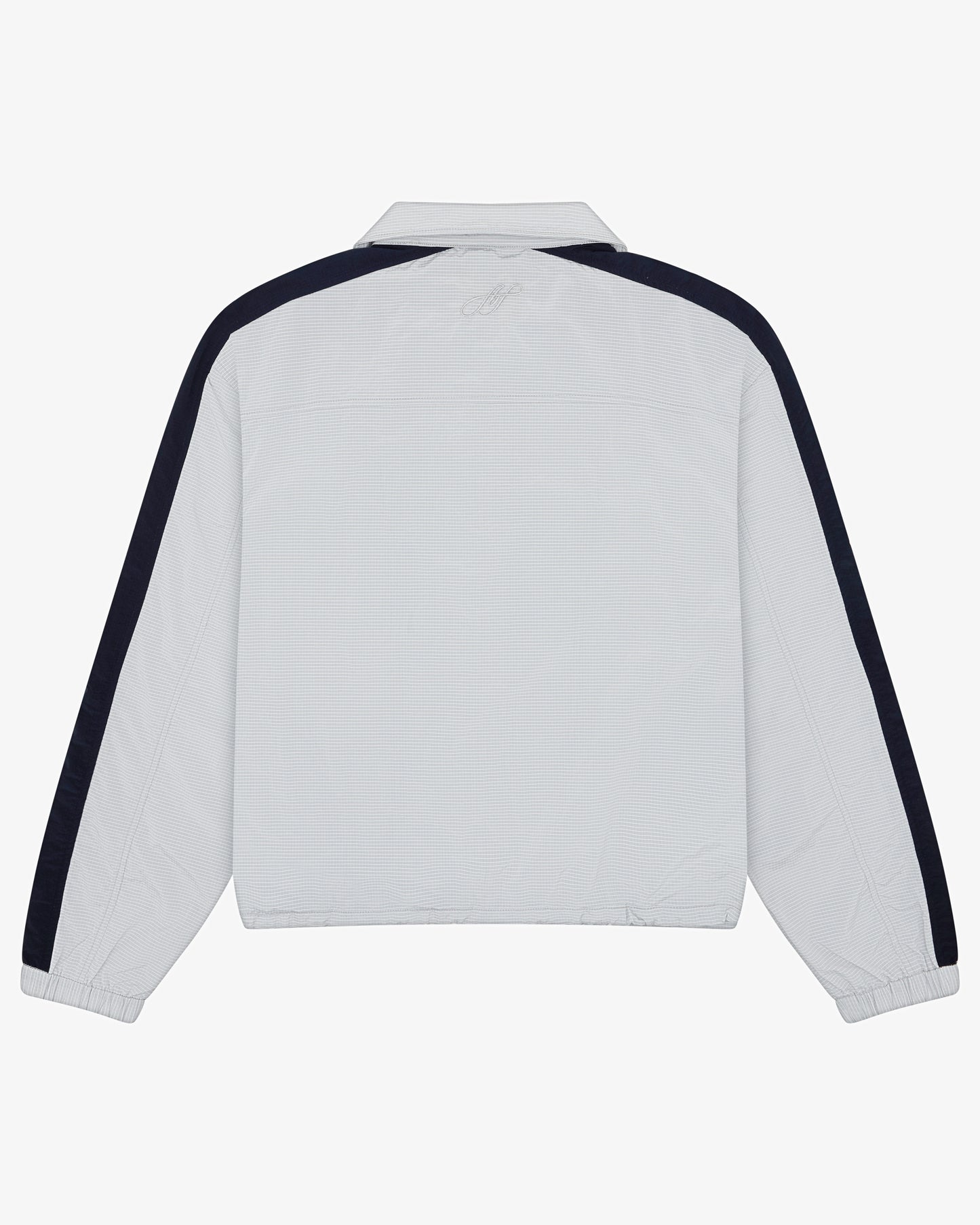 Windbreaker Jacket - Light Grey/Navy